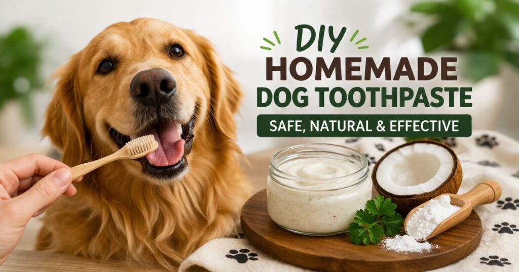 DIY Homemade Dog Toothpaste – Safe, Natural & Effective