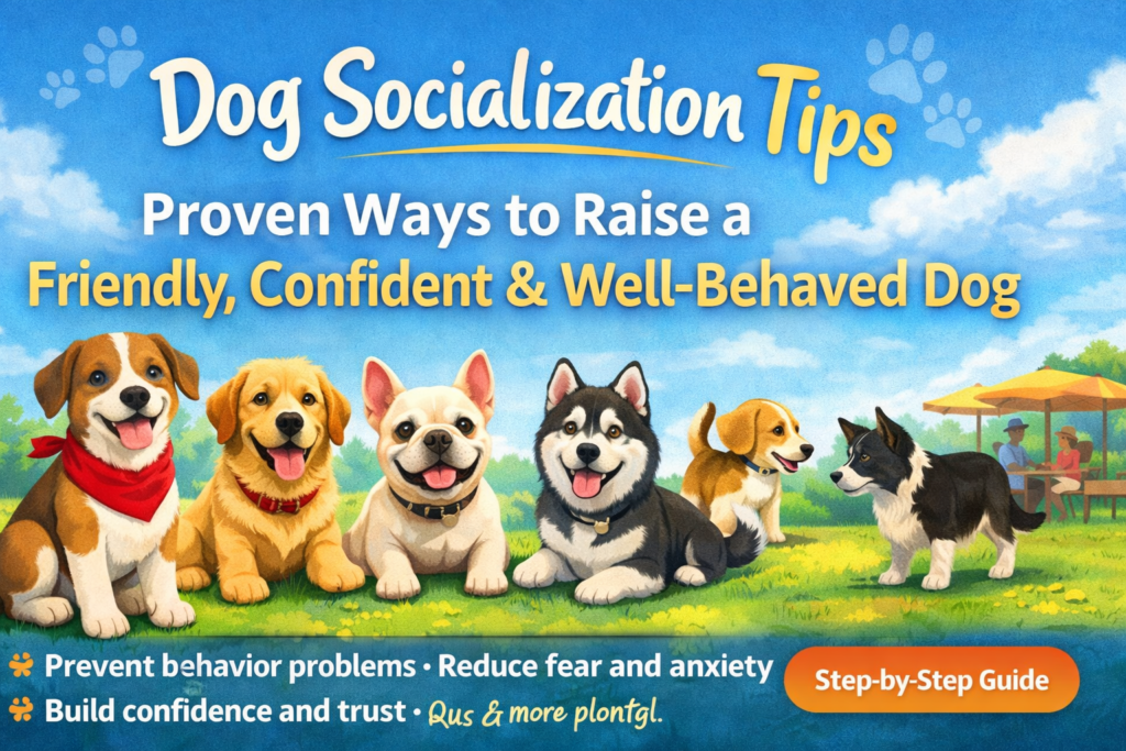 Dog Socialization Tips