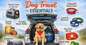 Dog Travel Essentials