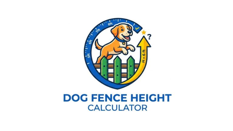 Dog Fence Height Calculator