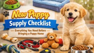 New Puppy Supply Checklist