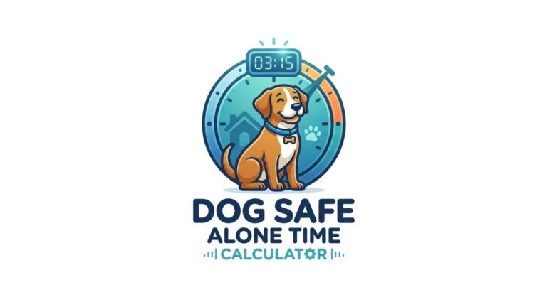 Dog Safe Alone Time Calculator
