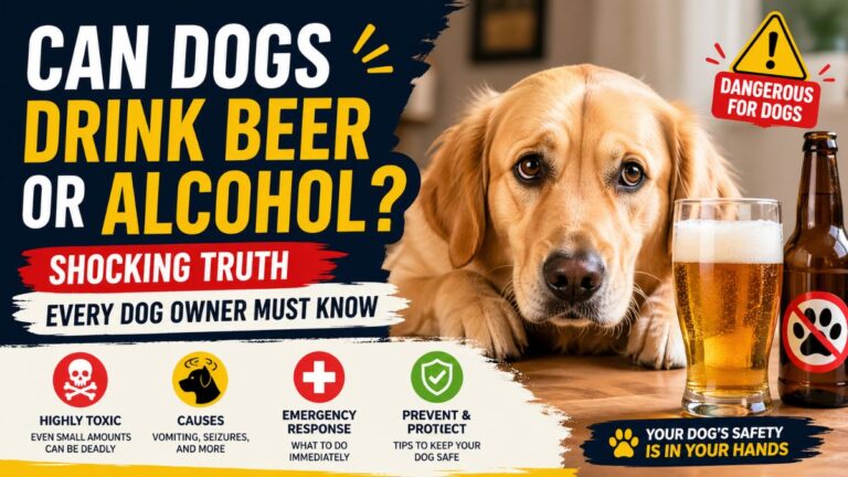 Can Dogs Drink Beer or Alcohol?