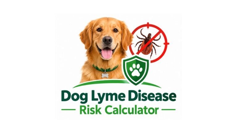 Dog Lyme Disease Risk Calculator